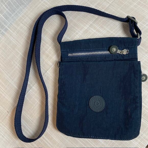 KIPLING Eldorado Navy Blue Crossbody Bag with Adjustable Strap - Picture 6 of 9